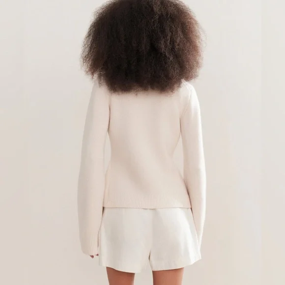 Jenni Kayne Off-White Cooper Cardigan - Picture 2 of 7